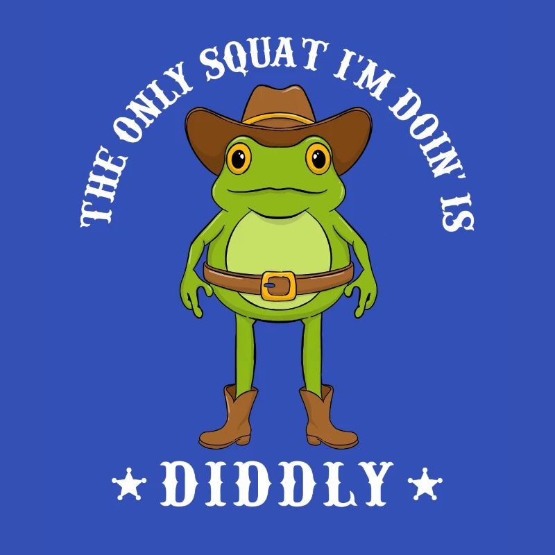 Le seul squat que je fais, c’est Diddly - Frog Lover