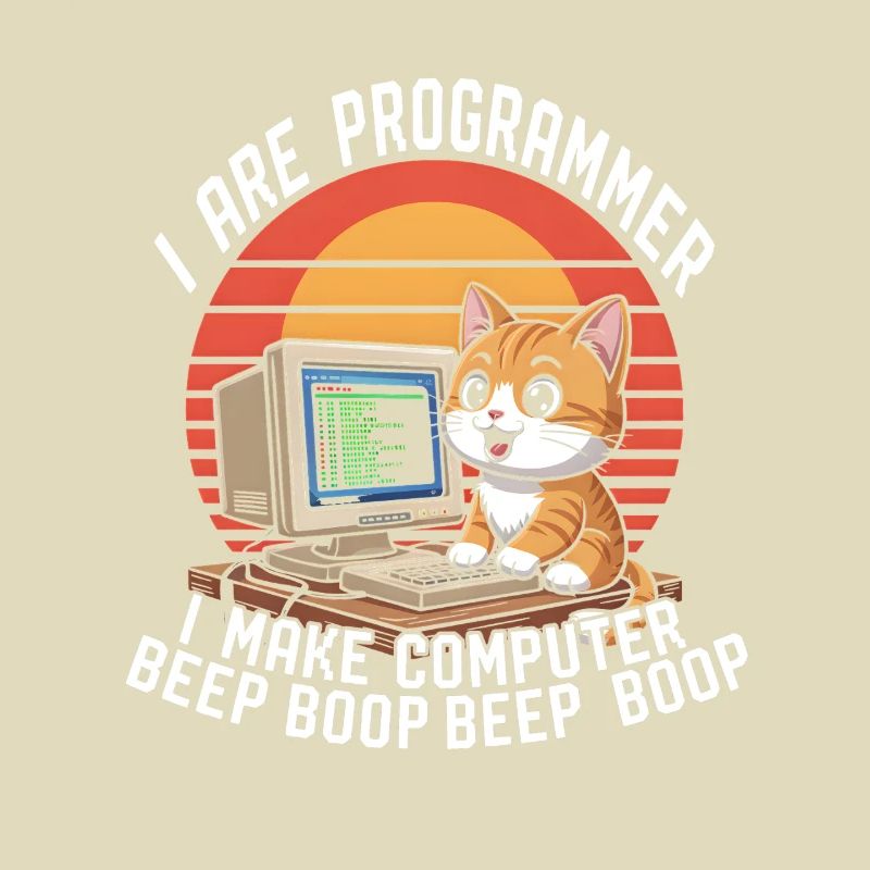 Je suis programmeur, je fais des bips d’ordinateur