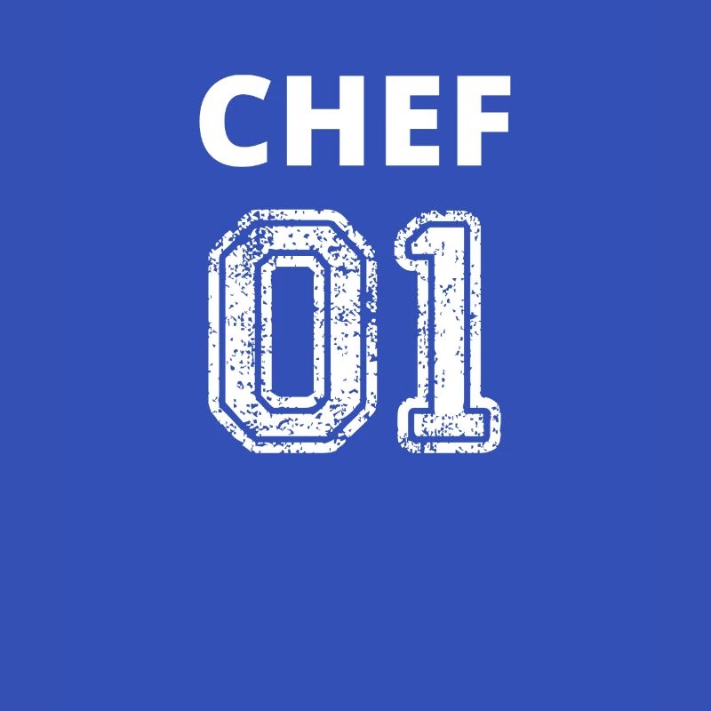 Chef 01 weiss bester Mann - Geschenk