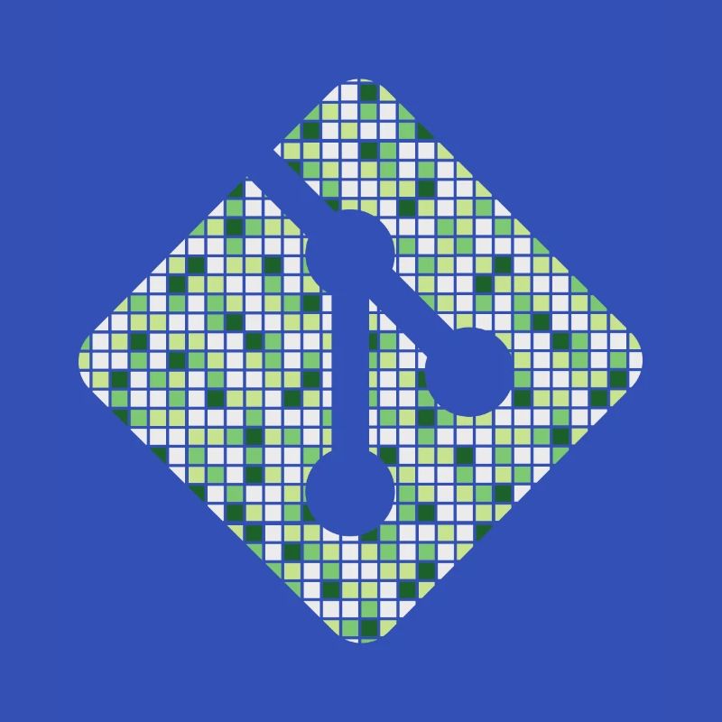 Git Logo im Github Style