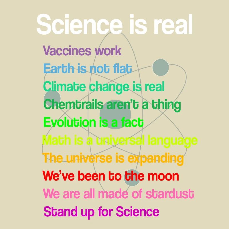 Science is real - science is true! gift