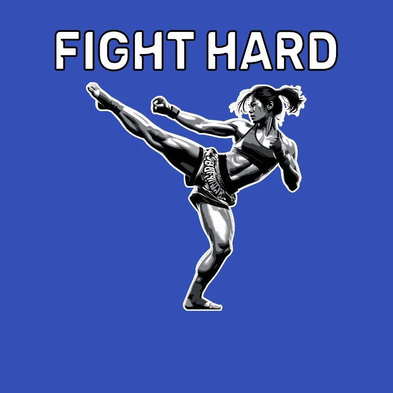 Muay Thai Mädchen