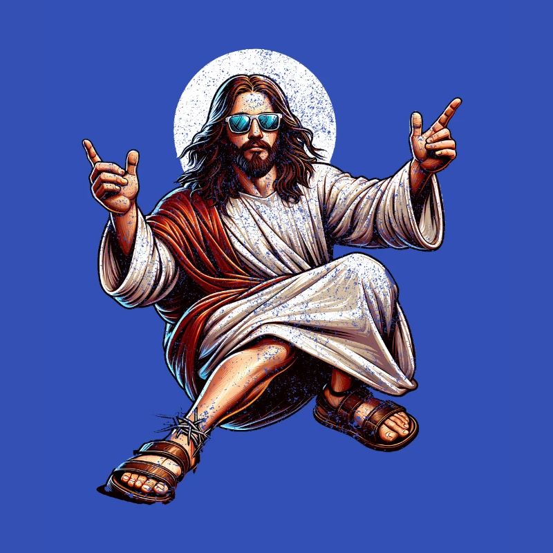 Dancing Jesus Break Dancing Jesus Funny Jesus t