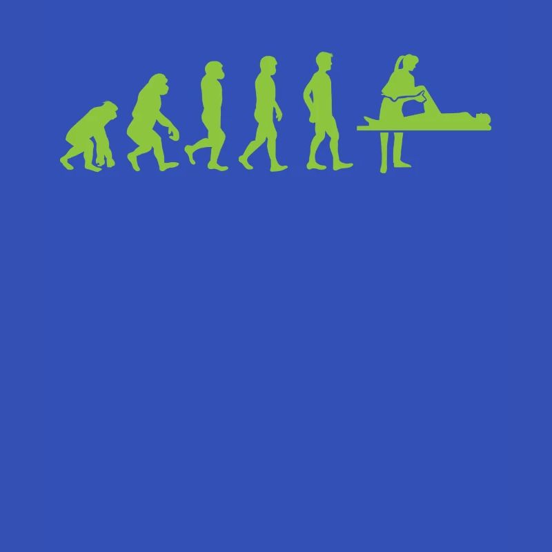 Evolution - Physiotherapeutin - Lustig - Geschenk