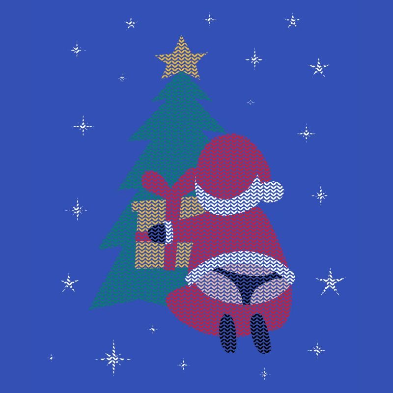 Moche pull noël string string père noël