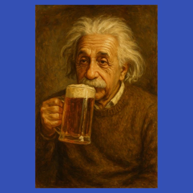 Einstein + Bier