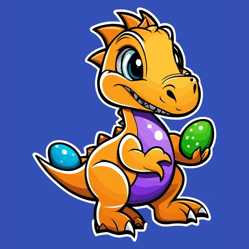 Dinosaur Easter Eggs Easter