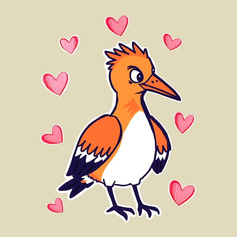 Karikatur Vogel