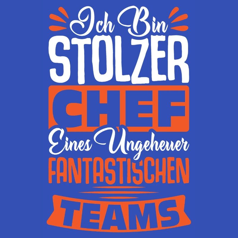 Stolzer Chef Chef Mann Abteilungsleiter Teamchef