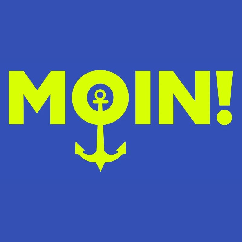 Moin mit Anker
