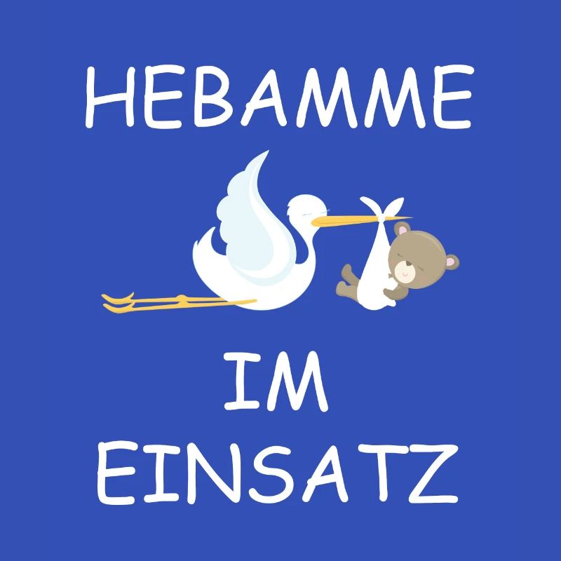 Hebamme im Einsatz