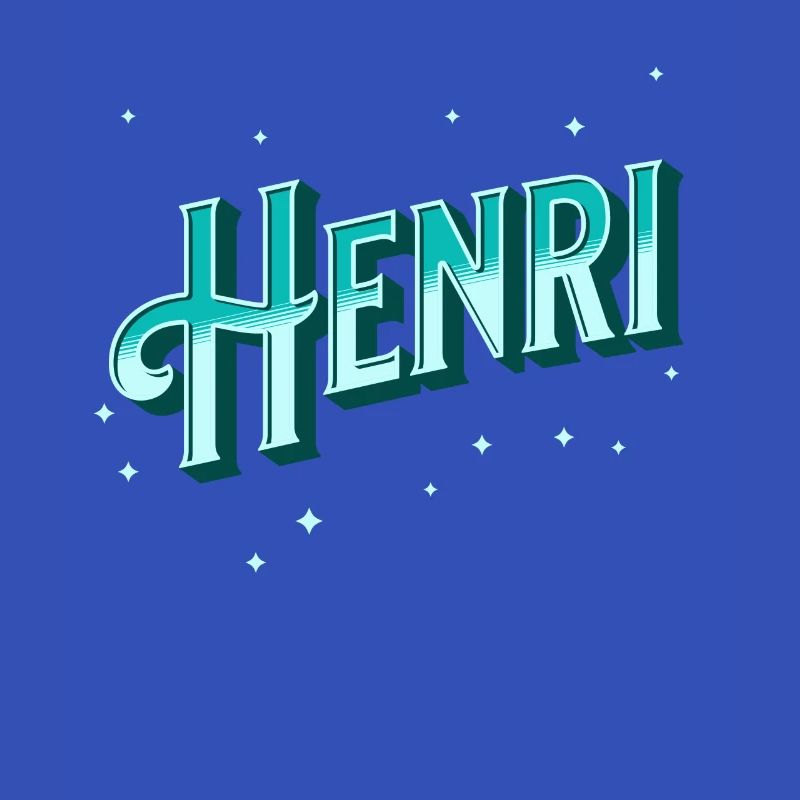 Henri names personalized