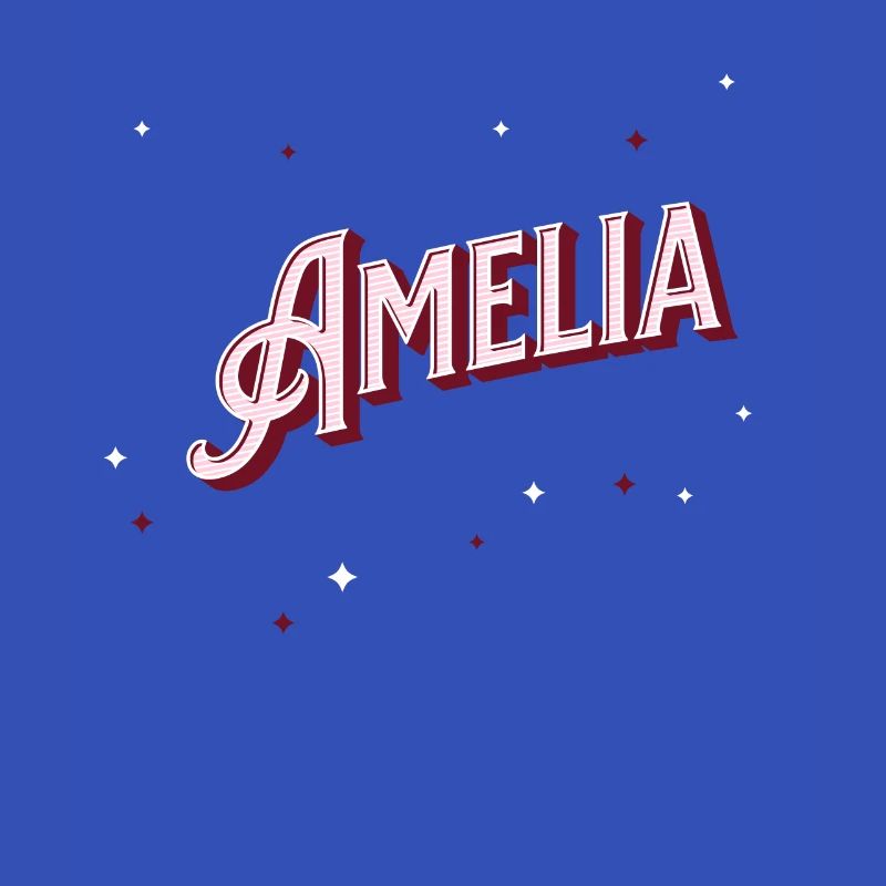 Amelia name personalized