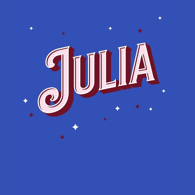 Julia name personalized