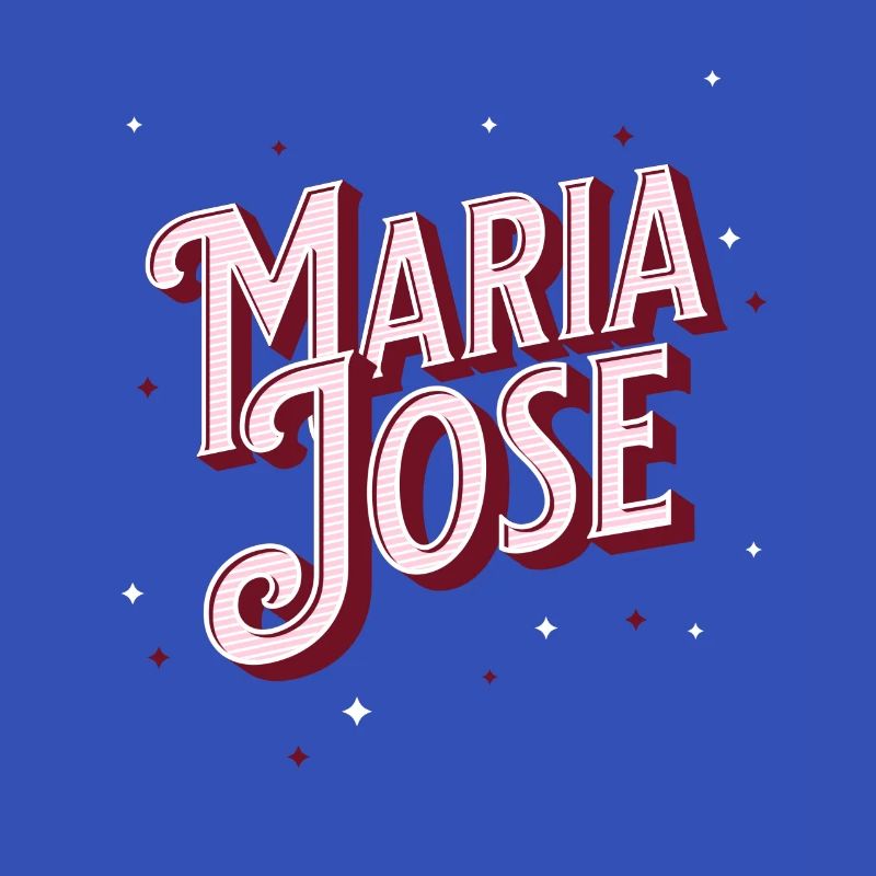 Maria Jose Namen personalisiert