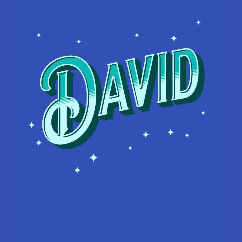 David names personalized