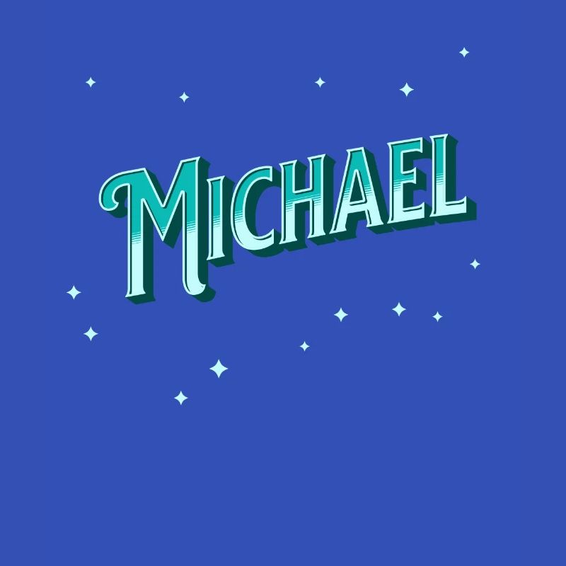 Michael name personalized