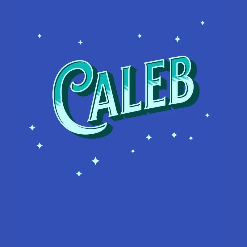 Caleb name personalized