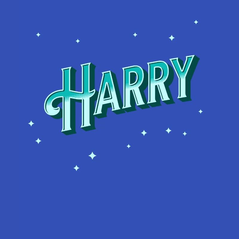Harry name personalized
