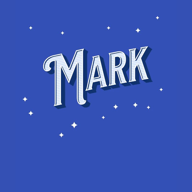 Mark name personalized