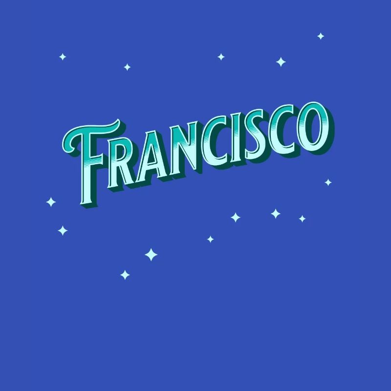 Francisco name personalized