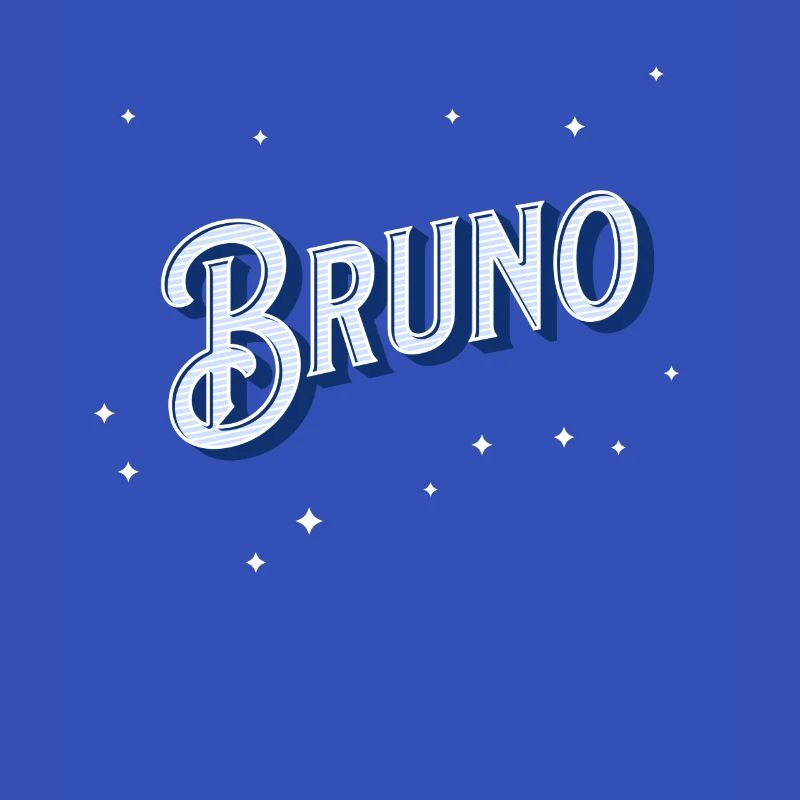 Bruno name personalized