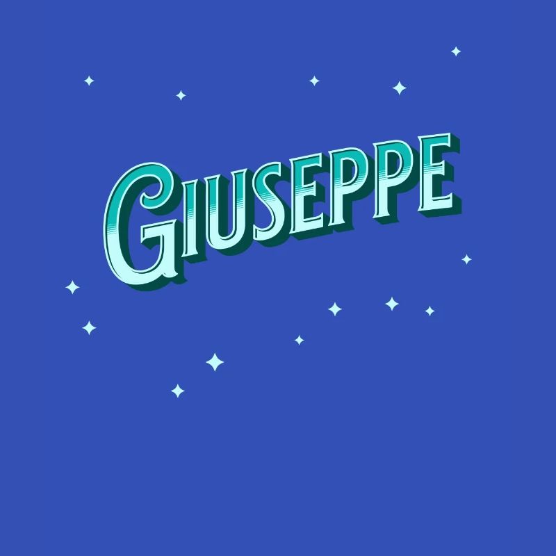 Giuseppe name personalized