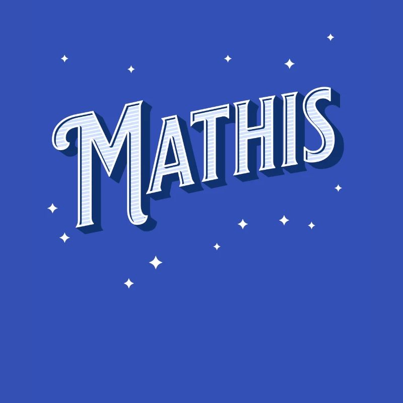 Mathis name personalized