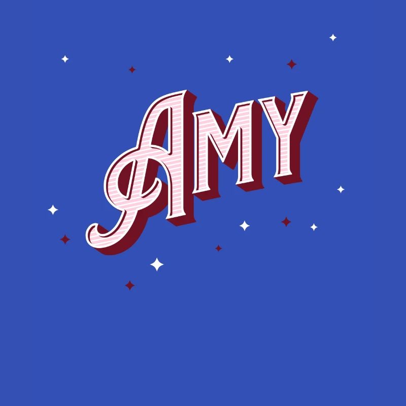 Amy name personalized