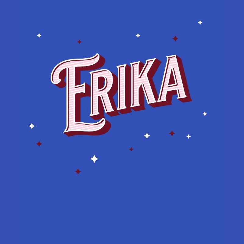 Personalized Erika name