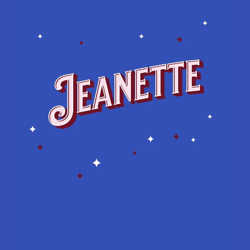 Jeanette name personalized