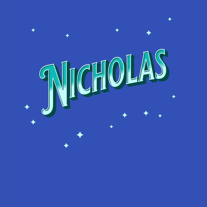 Nicholas' name personalized