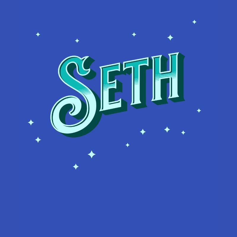 Seth name personalized