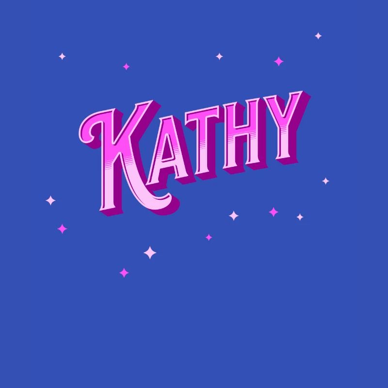 Kathy's name personalized