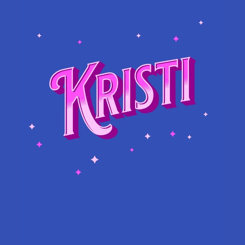 Kristi's name personalized