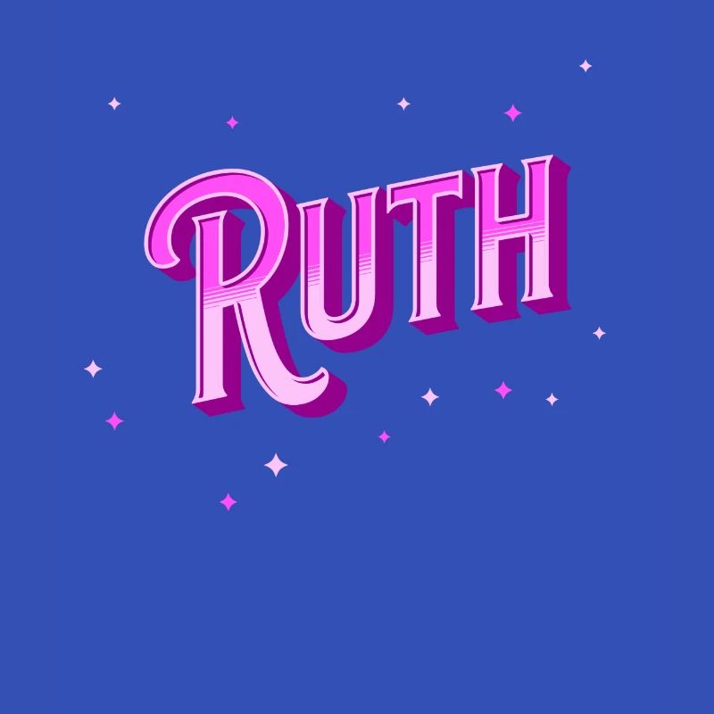 Ruth's name personalized