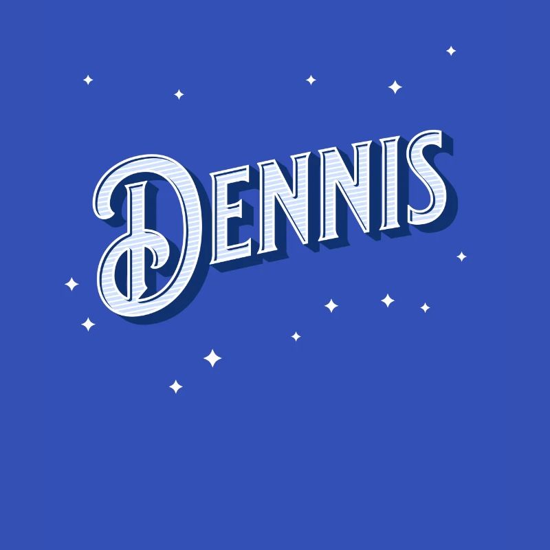 Dennis name personalized
