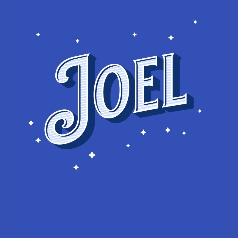 Joel name personalized