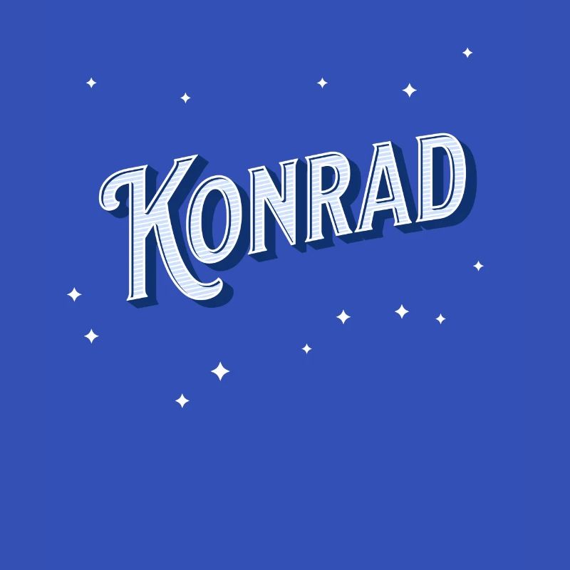 Konrad name personalized