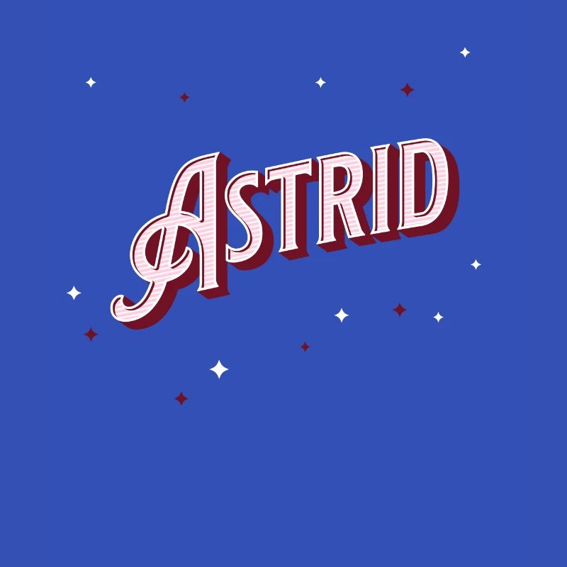 Astrid name personalized