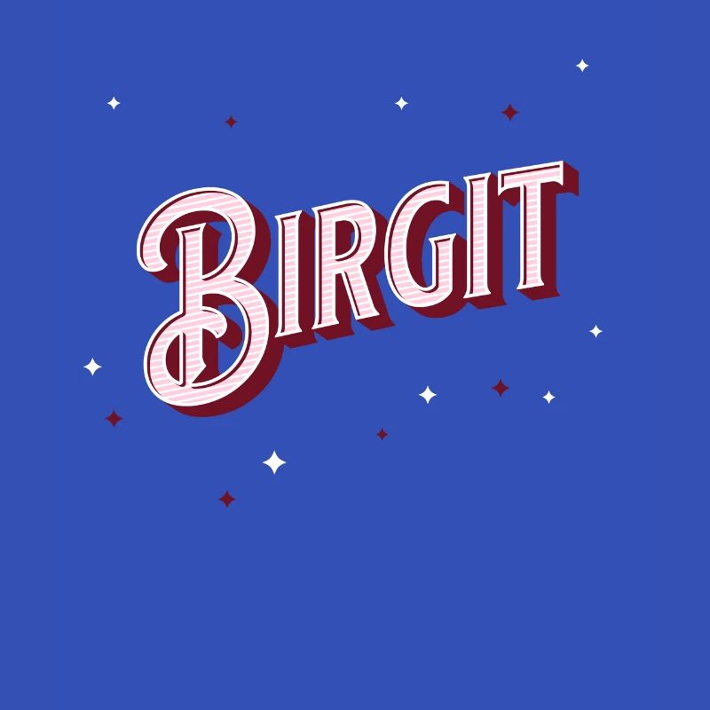 Birgit Namen personalisiert