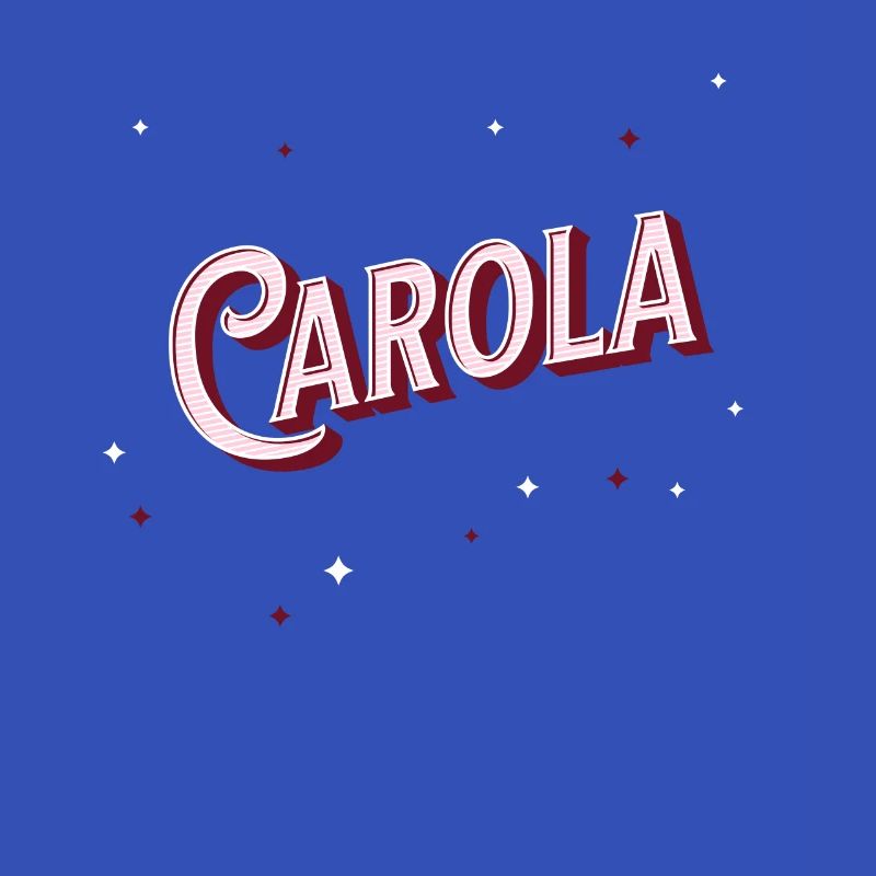 Carola's name personalized
