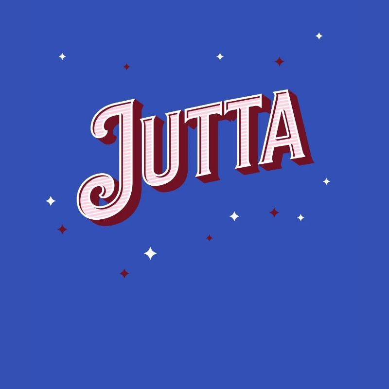 Jutta's name personalized