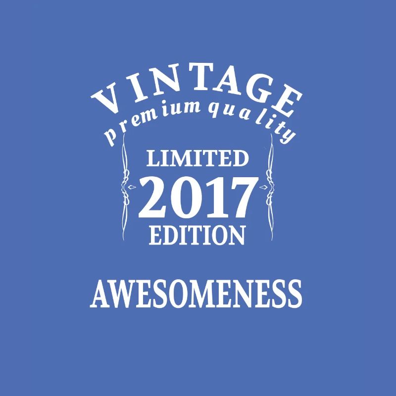 Anniversaire Millésime Né 2017 Limitée