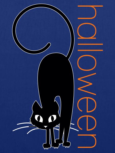 Halloween-Katze