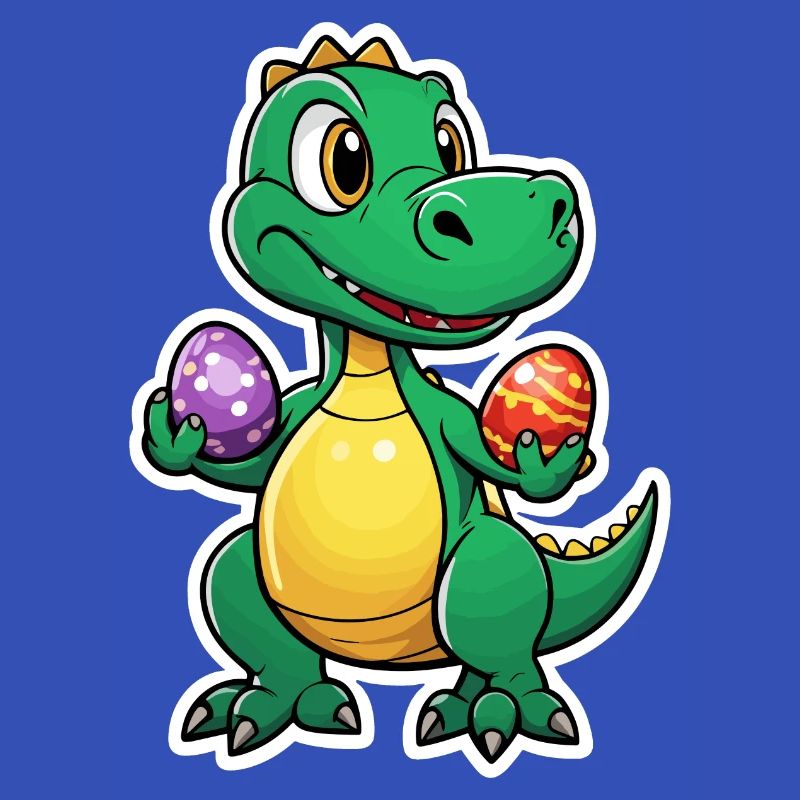 Dinosaur Easter Eggs Easter
