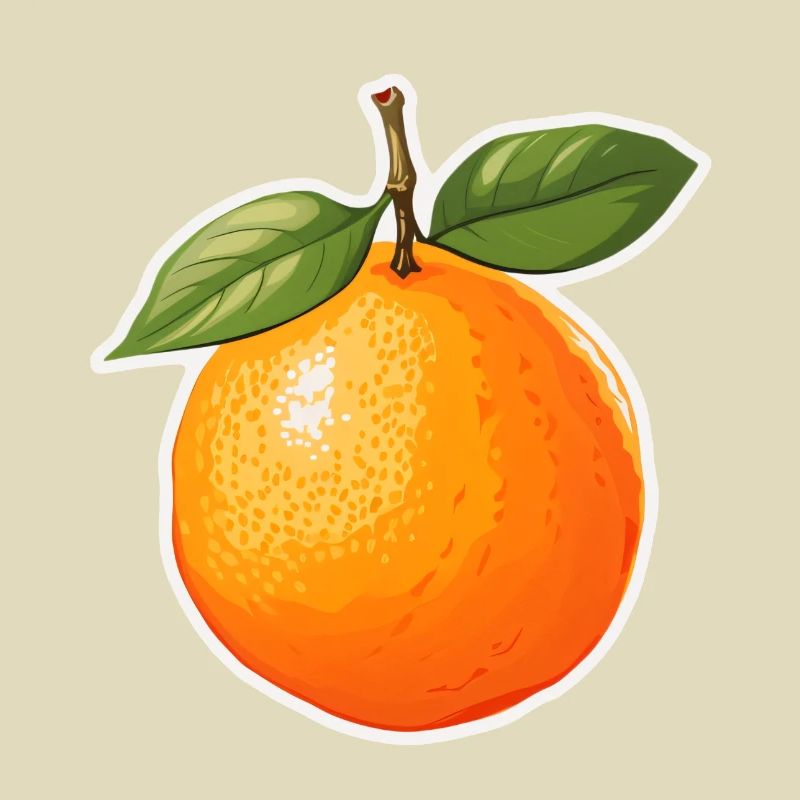 Orange oder Apfelsine