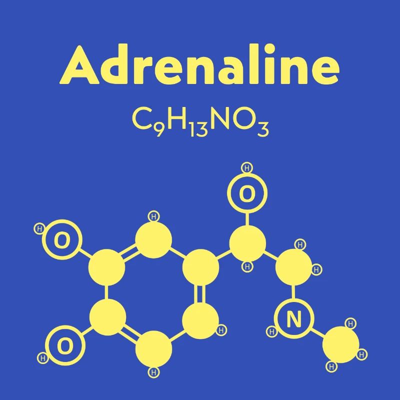Adrenalin Molekül gelb