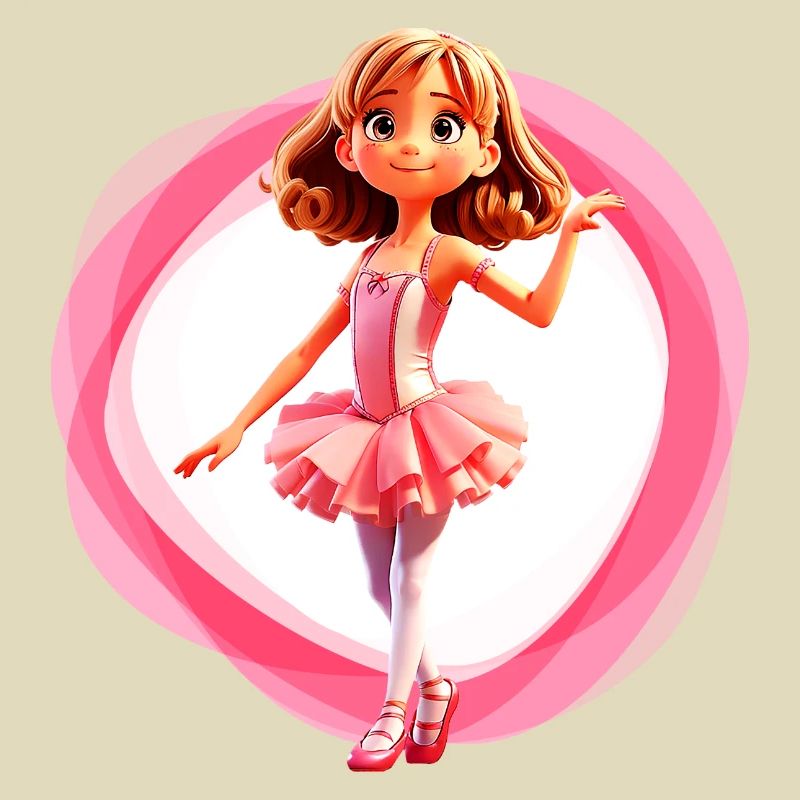 Ballett Mädchen pink