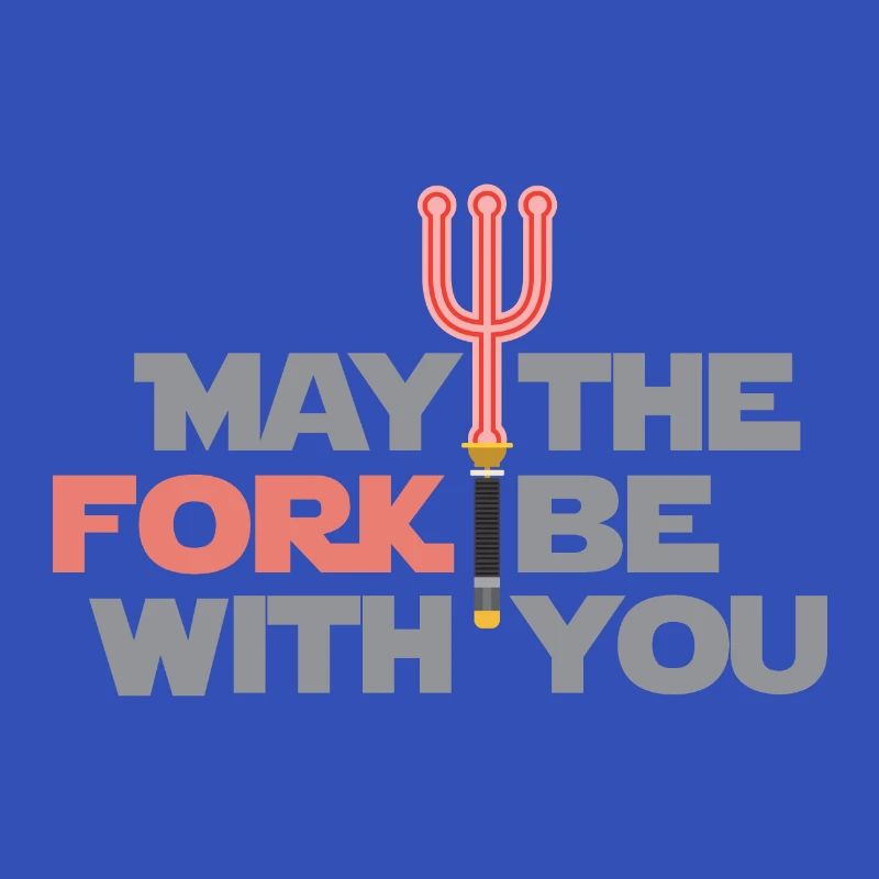 Developer May the Fork Be With You Geschenk idéee